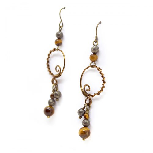 Boucles d’oreilles « Cycles de Neal »