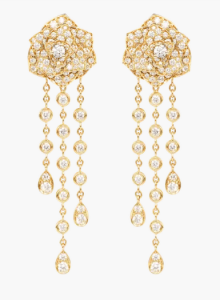 Boucles d'oreilles Piaget Rose - PIAGET | Or rose et Diamant