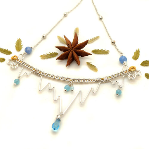 Collier « Stalactites » ~ Collection « Souvenirs des Alpes » ~