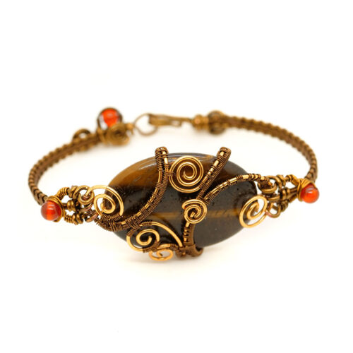 Bracelet « Marrons Chauds » ~ Mini-collection Automne 2021 ~