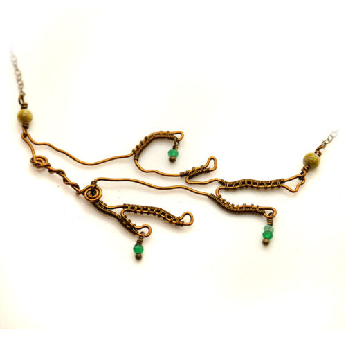 Collier « La Branche » ~ Collection « Nymphae » ~