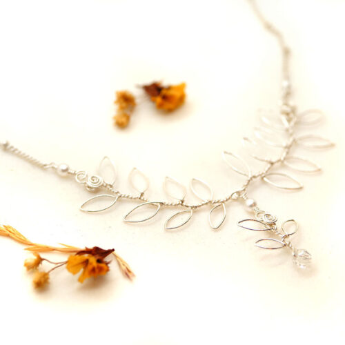 Collier « Efflorescence » ~ Collection mariage « Le Temps de l’Union » ~