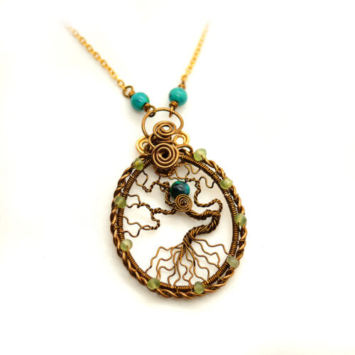 Collier « Forêt du Druide » ~ Collection « Récits d’Aventures – Saison 2 » ~