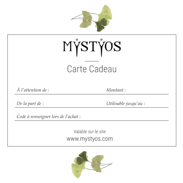 Carte Cadeau MYSTYOS - aperçu carré