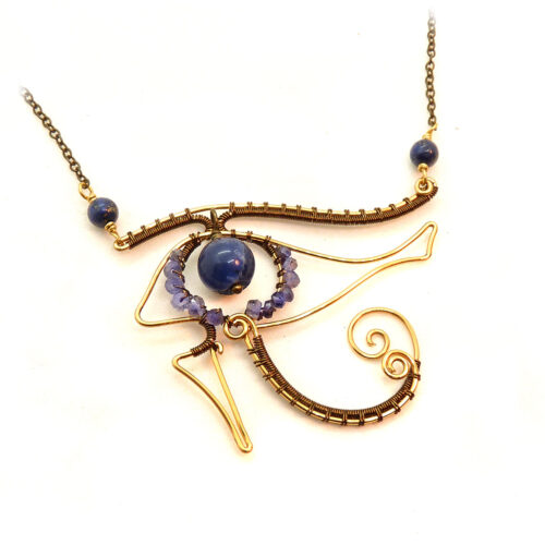 Collier « Oeil d’Horus » ~ Collection « Regard sur l’Ancienne Egypte » ~