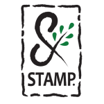 logo &Stamp - gravure de tampons & papeterie aux motifs de nature